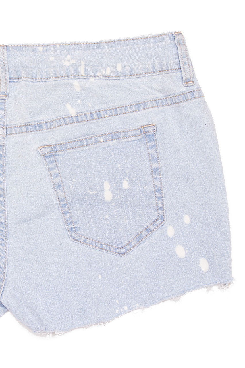 Cut Off Denim Shorts 28