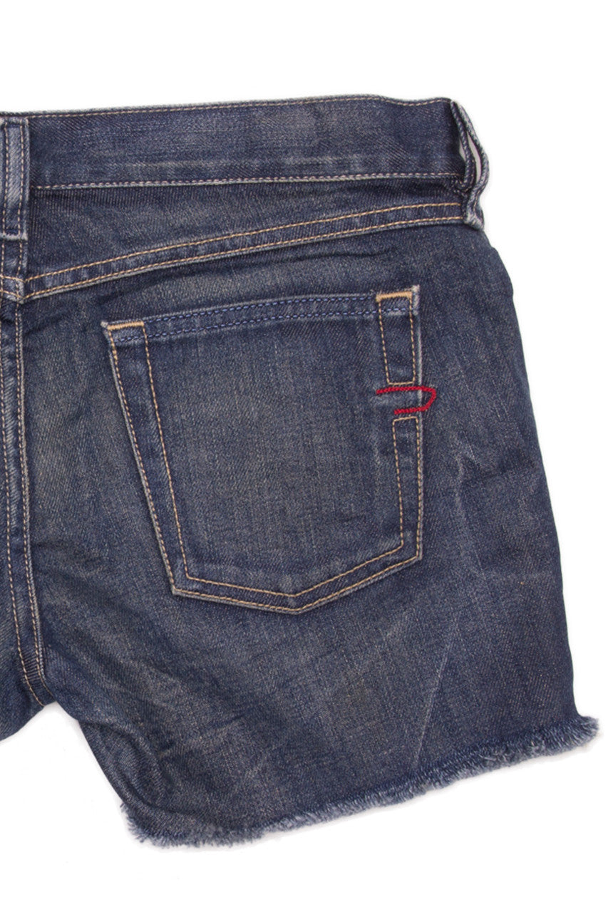 Cut Off Denim Shorts 50