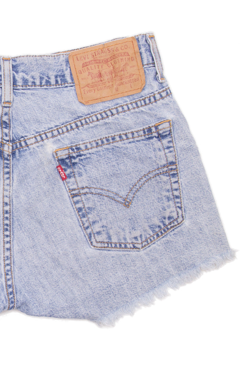 Cut Off Denim Shorts 67