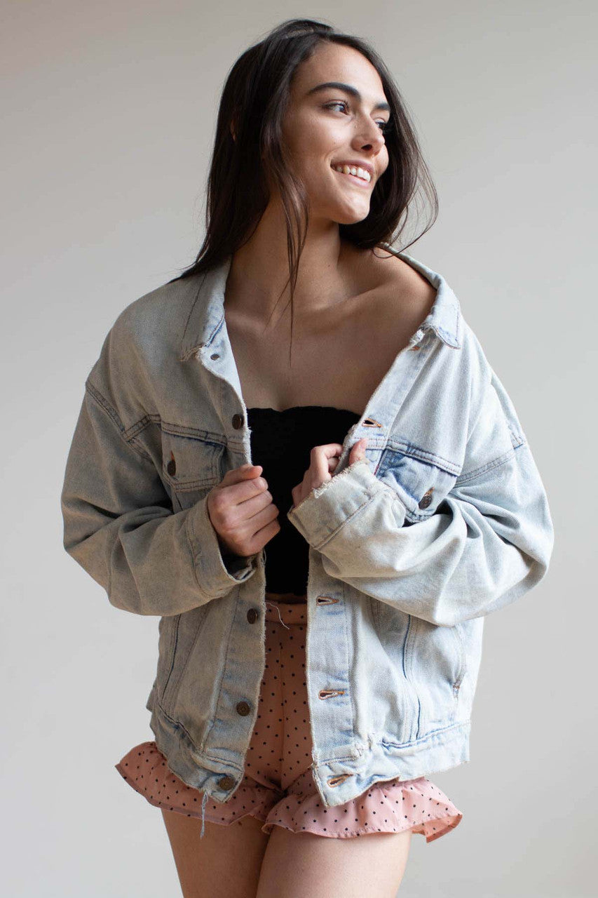Distressed Levi's Denim Jacket 940
