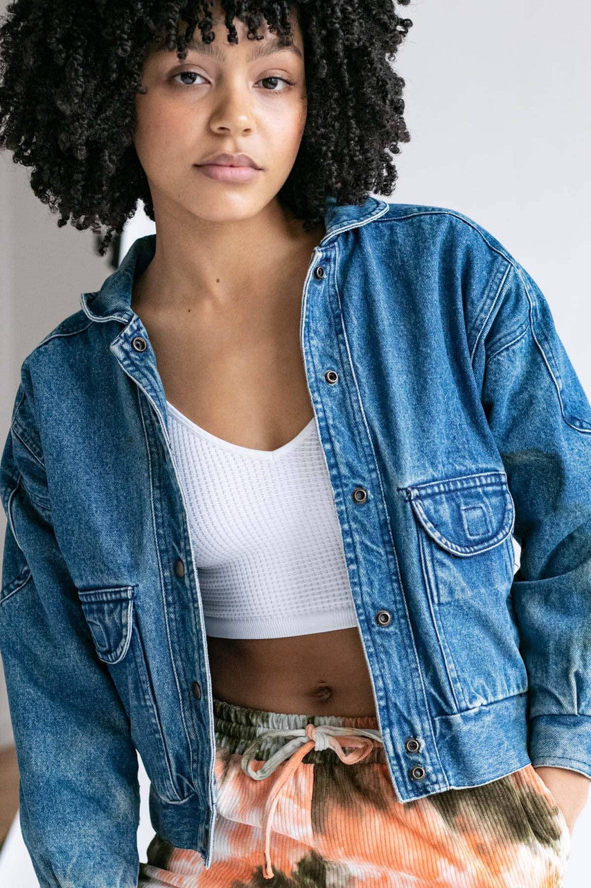 Vintage Denim Jacket 1107