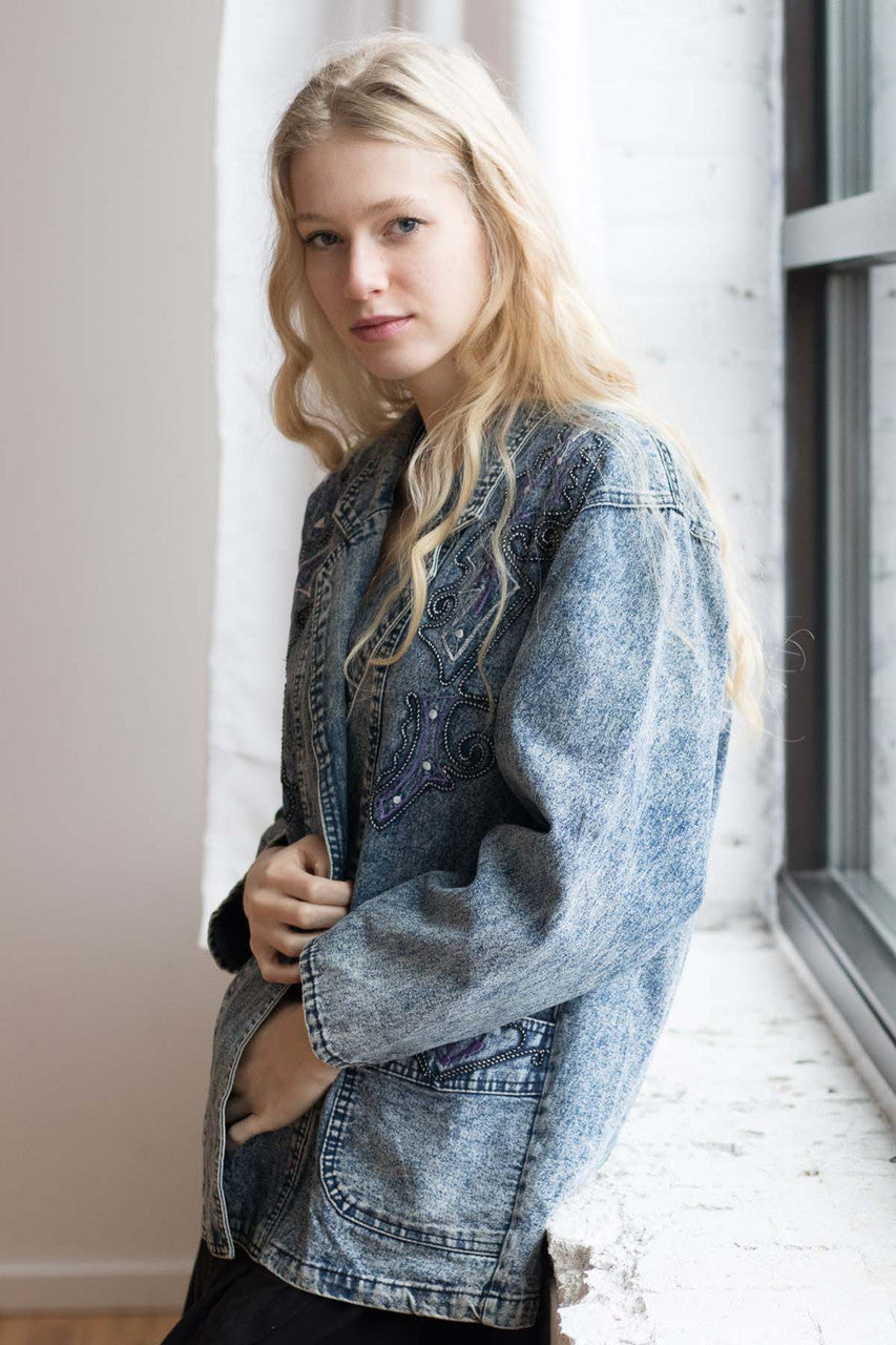 Vintage Denim Jacket 753