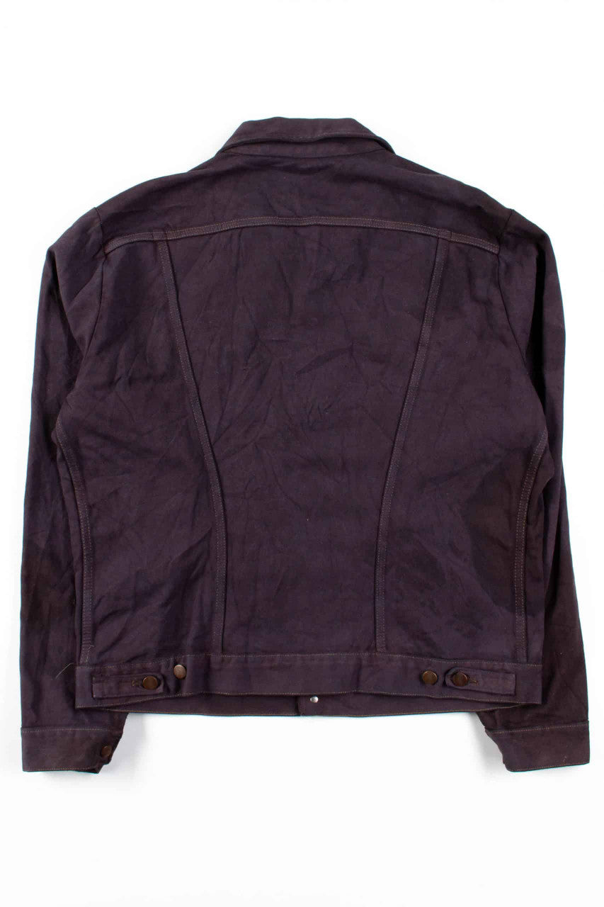 Vintage Brown Wrangler Denim Jacket 1149
