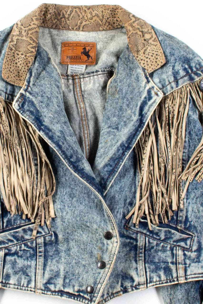 Vintage Denim Jacket 1117