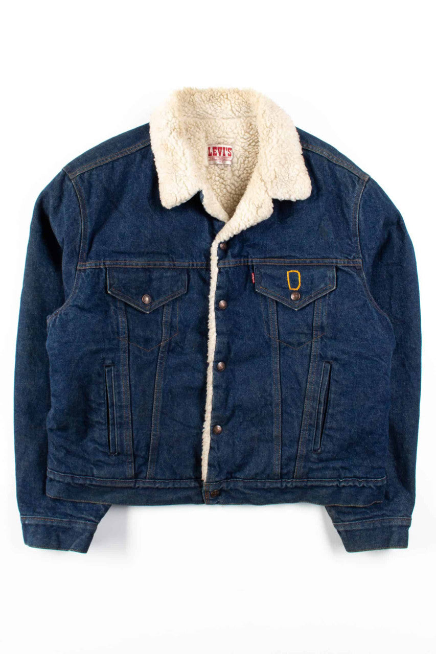 Vintage Levi's Sherpa Denim Jacket 1168