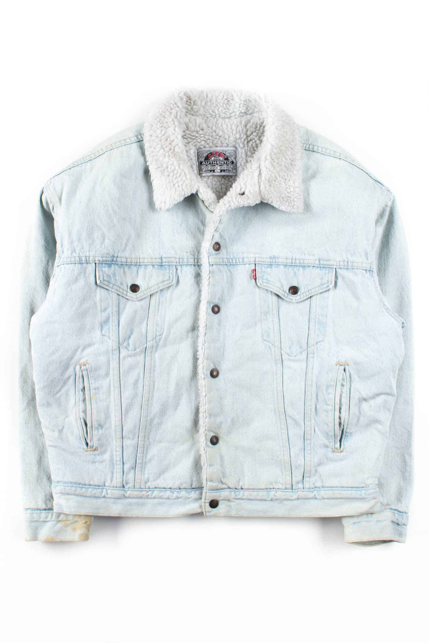 Vintage Levi's Sherpa Denim Jacket 1173