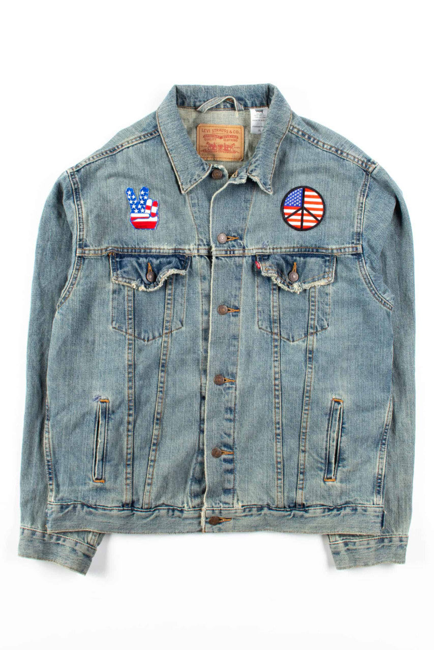 Vintage Levi's Patches Denim Jacket 1178