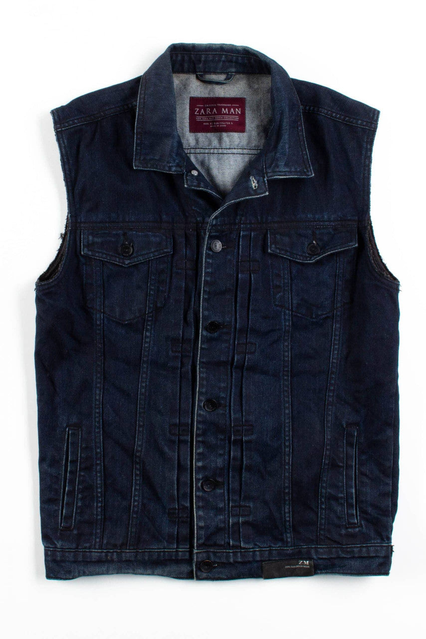 Vintage Denim Vest 1208