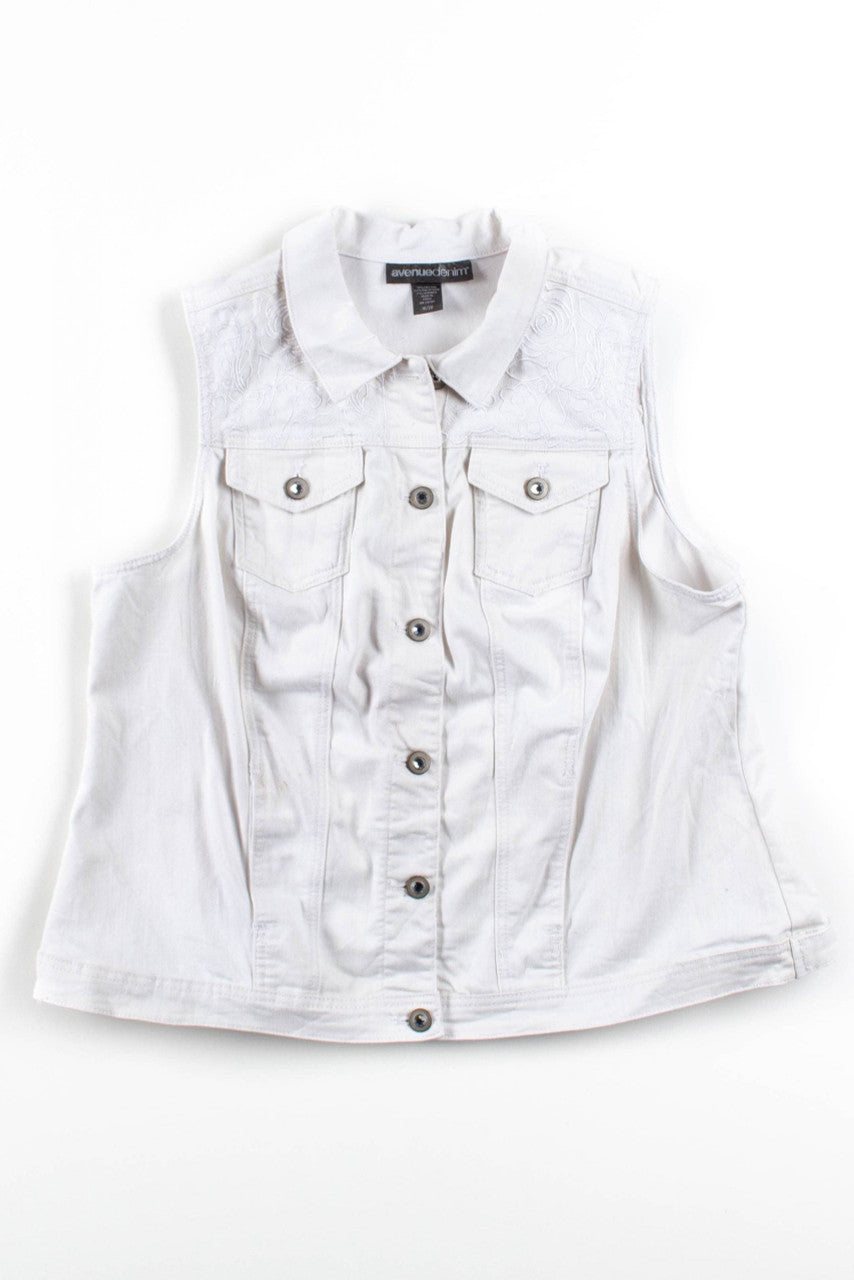 Vintage Denim Vest 1210