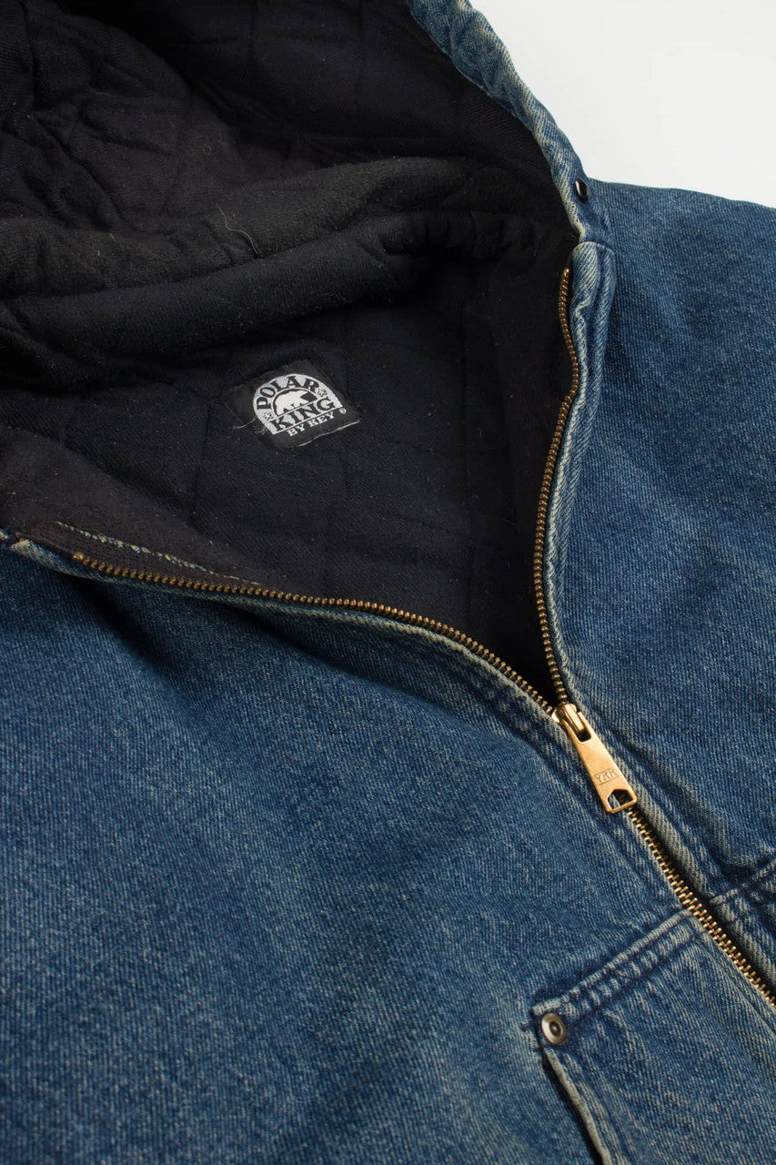 Vintage Polar King Lined Denim Jacket 1370