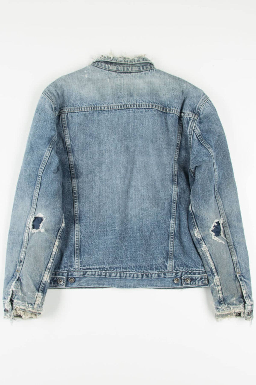 Destroyed Levi's Lined Denim Jacket 1374