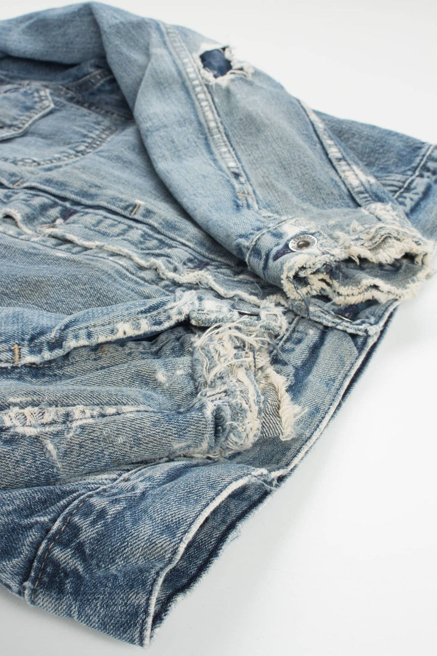 Destroyed Levi's Lined Denim Jacket 1374