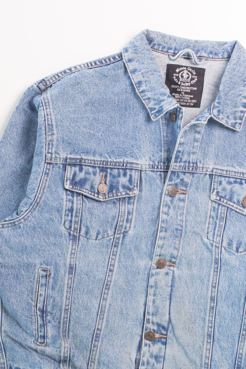 Vintage Monte Carlo Polo & Jockey Club Denim Jacket (1990s) 3
