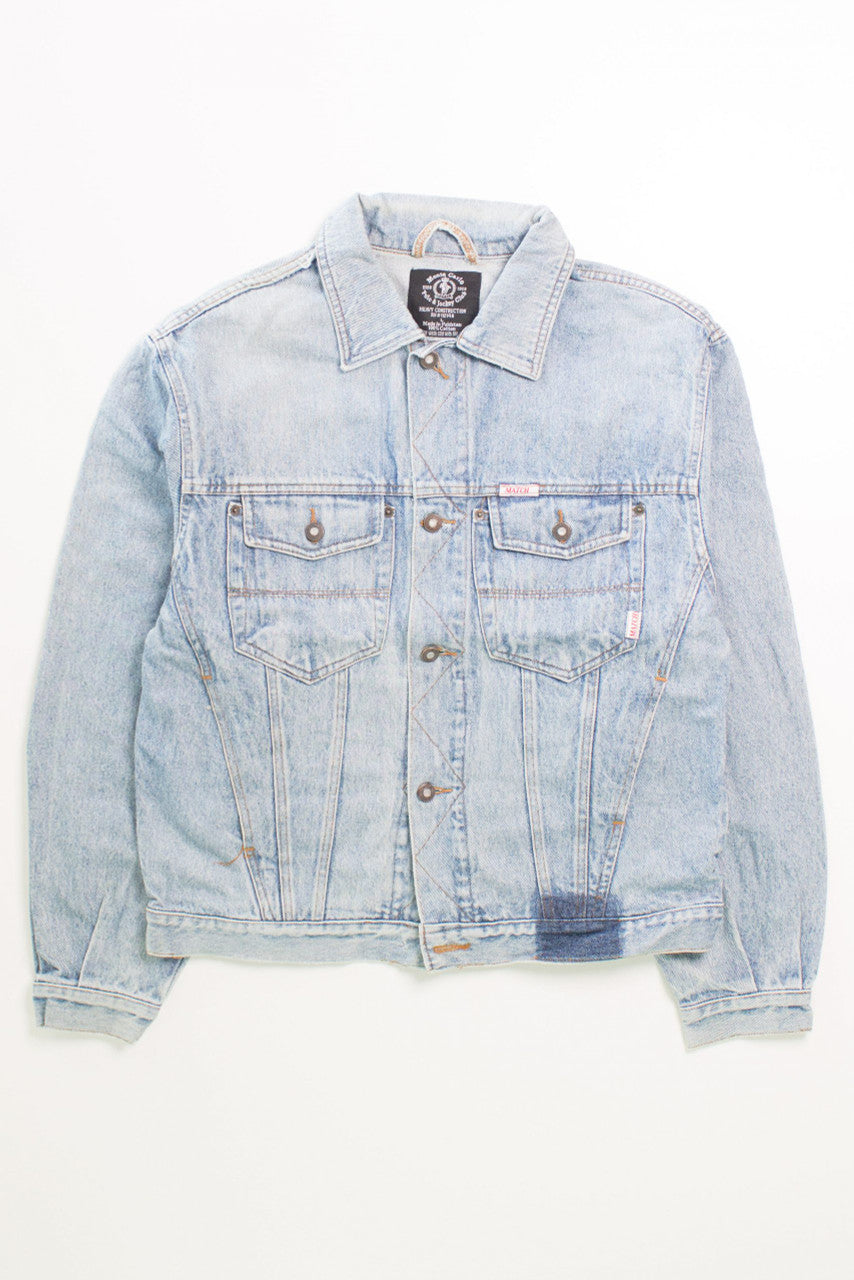 Vintage Monte Carlo Polo & Jacket Club Denim Jacket (1990s)