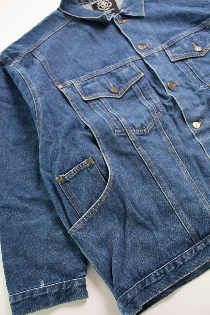 Vintage Monte Carlo Polo & Jockey Club Denim Jacket (1990s)