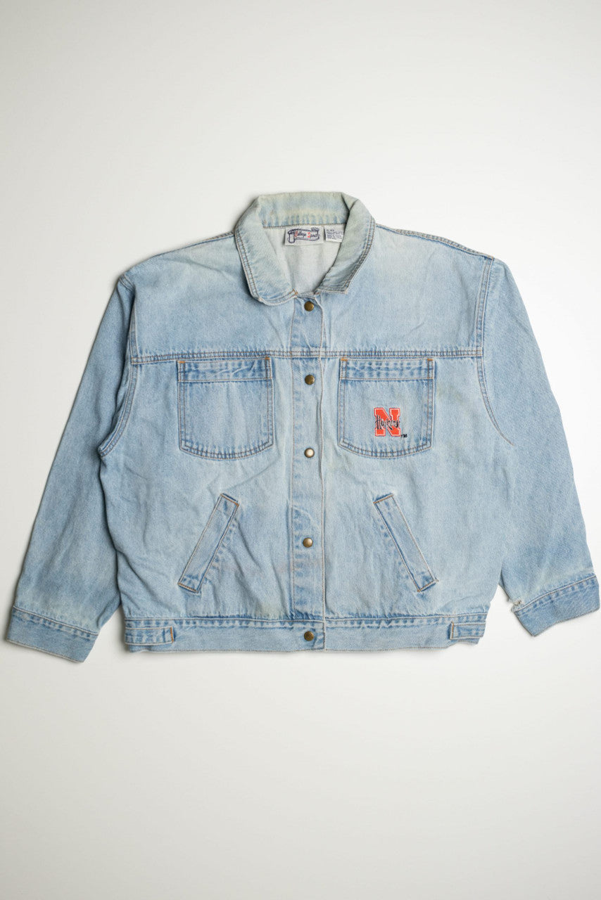 Vintage College Spirit Denim Jacket