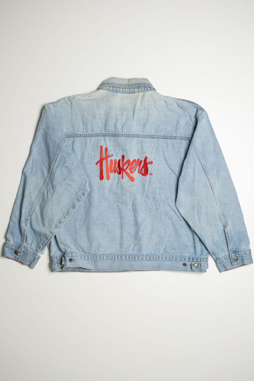Vintage College Spirit Denim Jacket