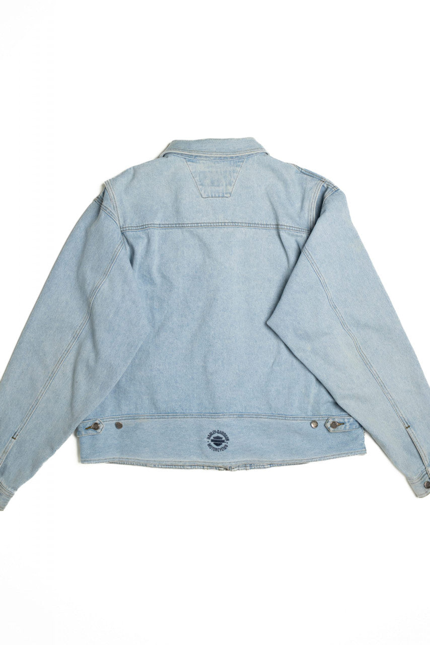 Vintage Harley Davidson Denim Jacket