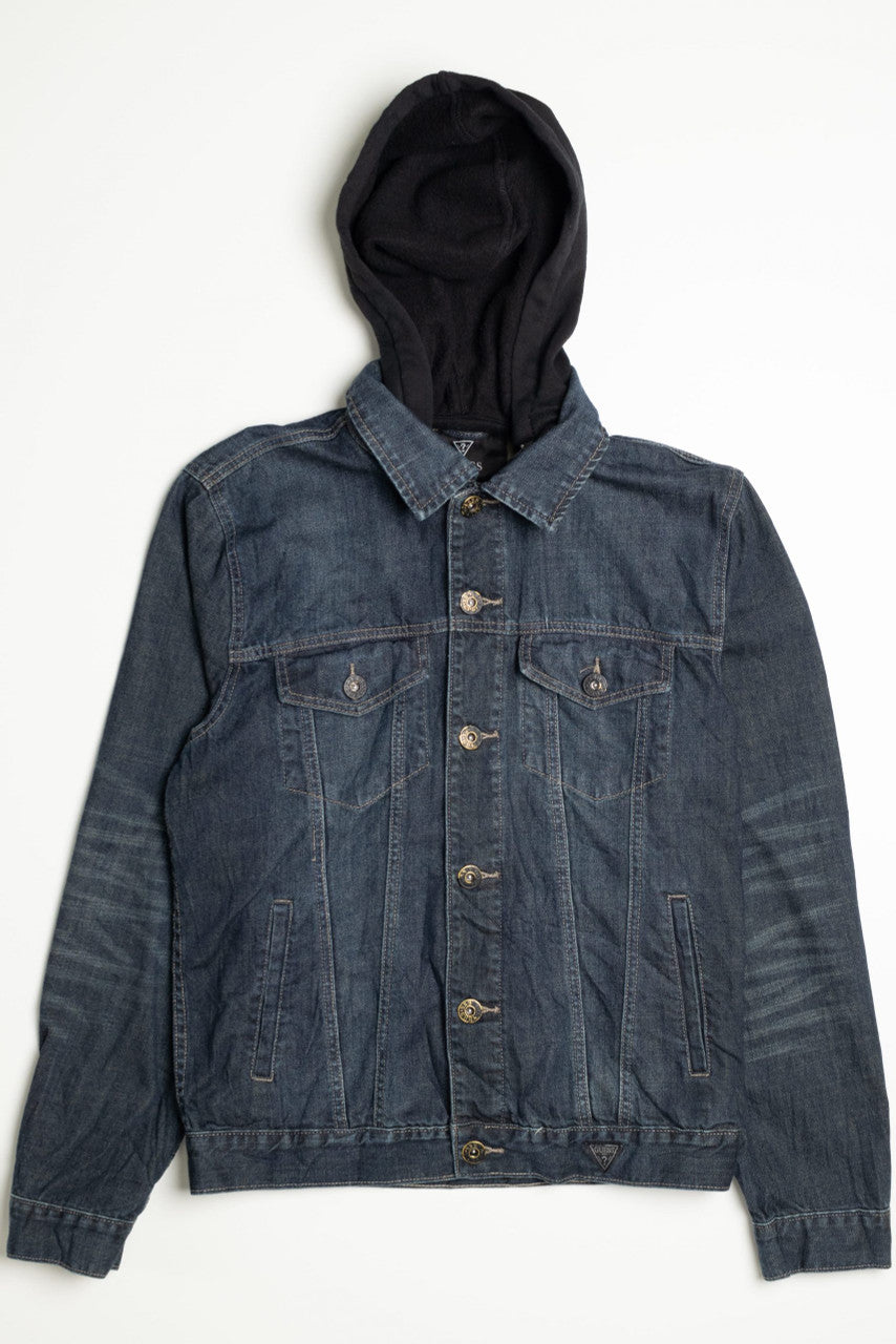 Guess Hooded Denim Jacket