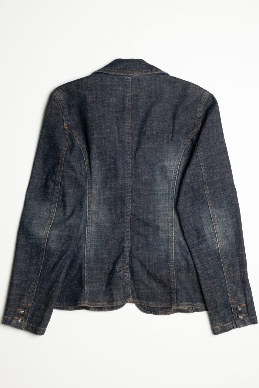 Contrast Denim Jacket 1