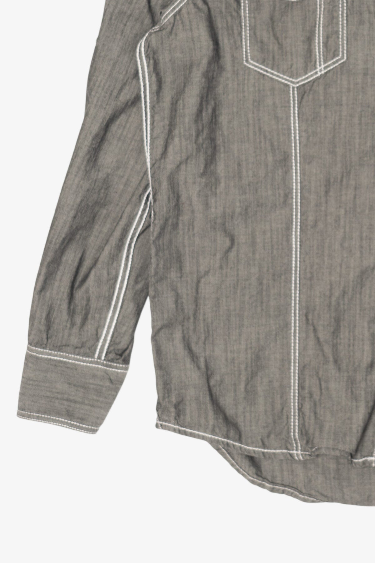 Vintage Gray International Concepts Denim Jacket (2000s)