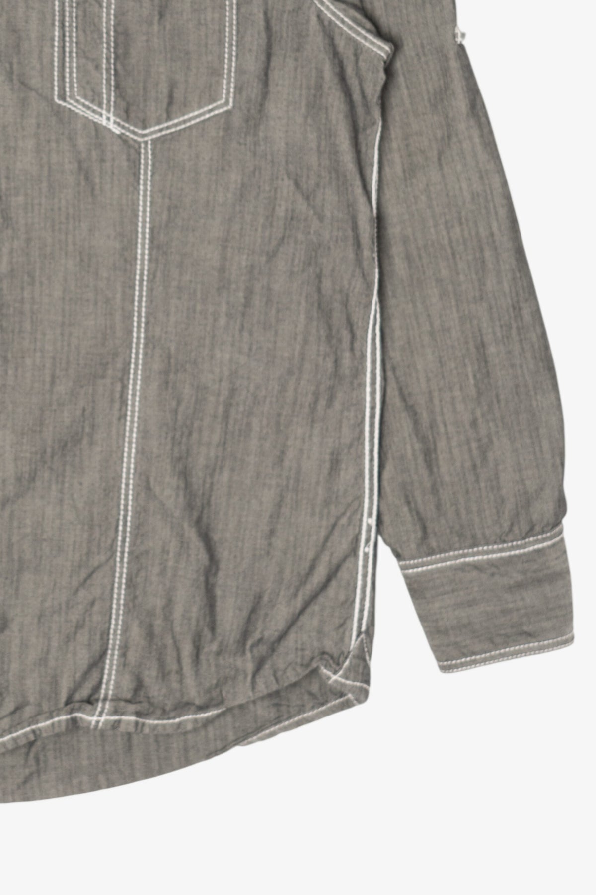Vintage Gray International Concepts Denim Jacket (2000s)