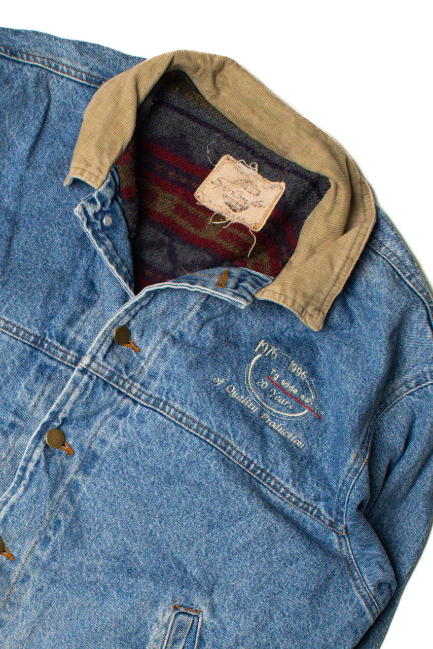 Quality Production Embroidered Denim Jacket
