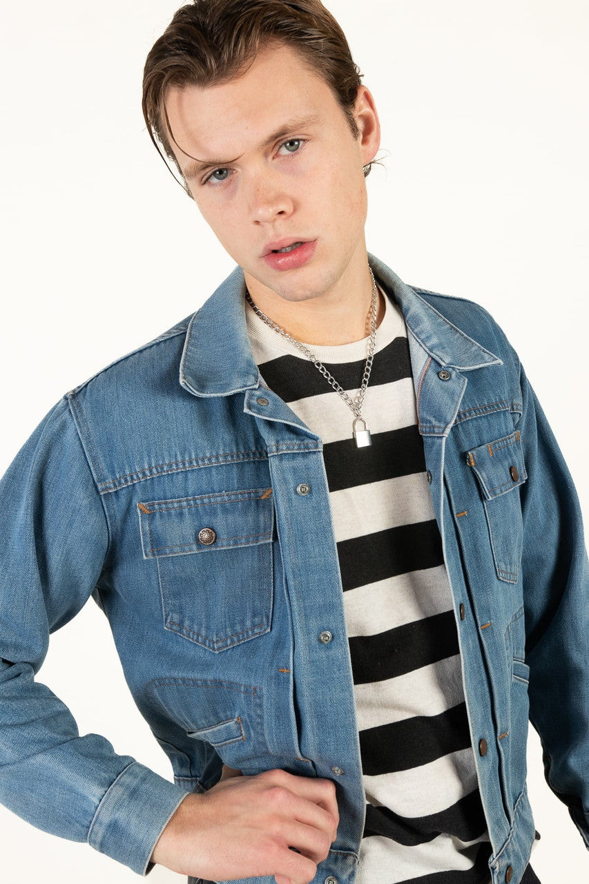 Vintage Waller Road Dawgs Denim Jacket (1970s)