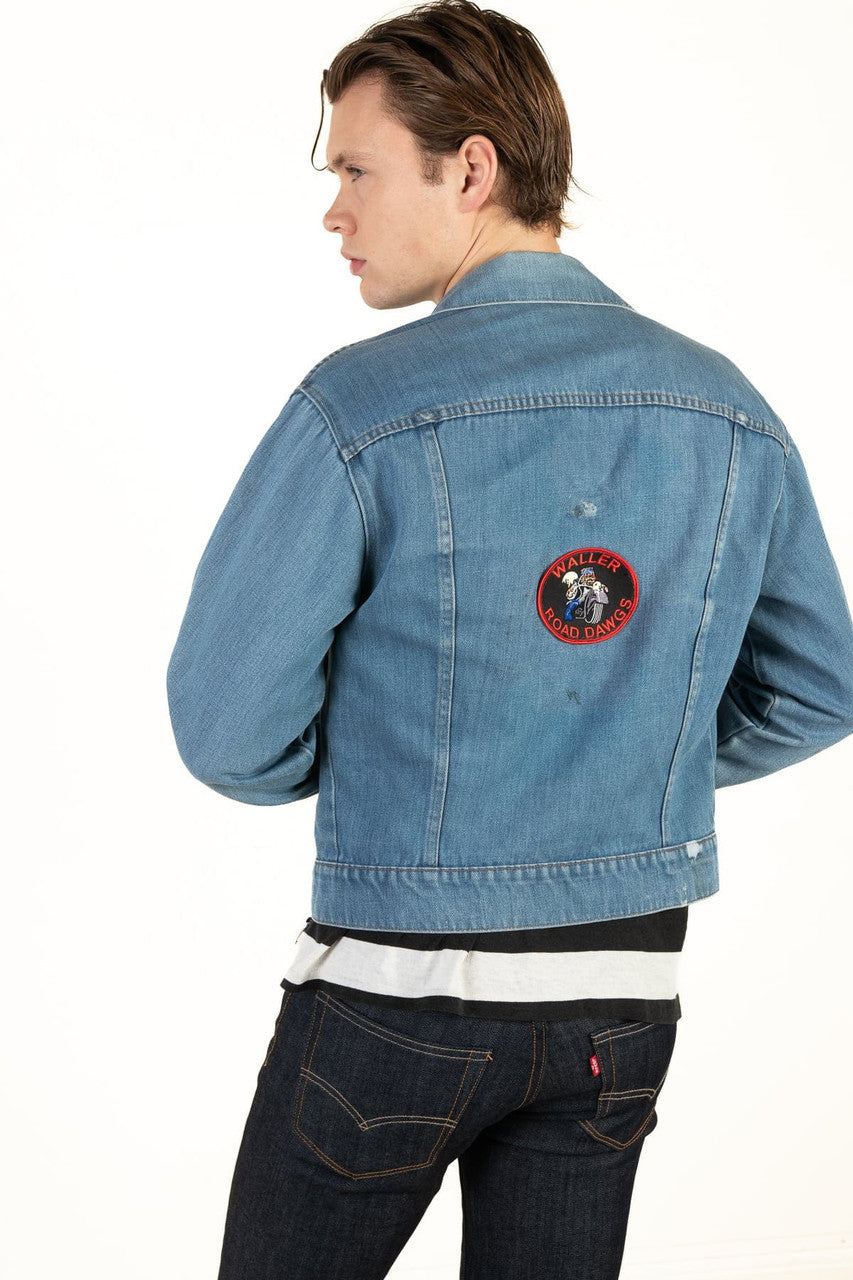 Vintage Waller Road Dawgs Denim Jacket (1970s)