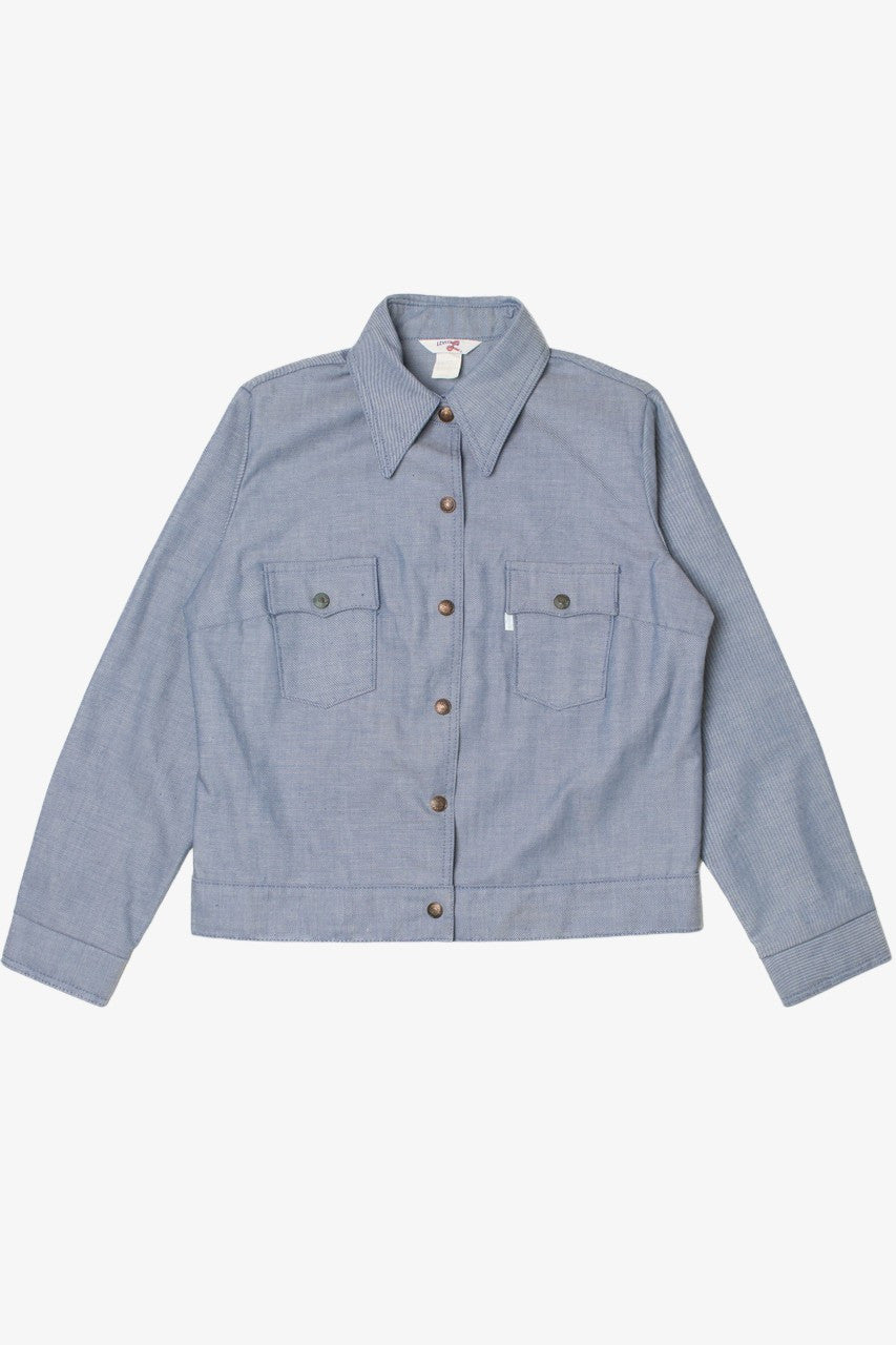 Vintage 1970s Levi's Cotton Twill Lightweight Denim Jacket