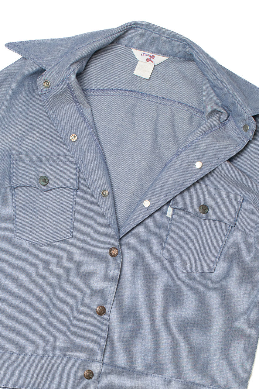 Vintage 1970s Levi's Cotton Twill Lightweight Denim Jacket