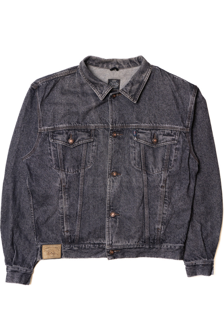 Vintage Lee Cooper Faded Black Denim Jacket