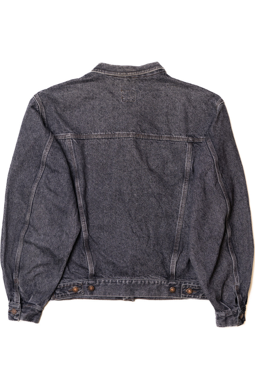 Vintage Lee Cooper Faded Black Denim Jacket