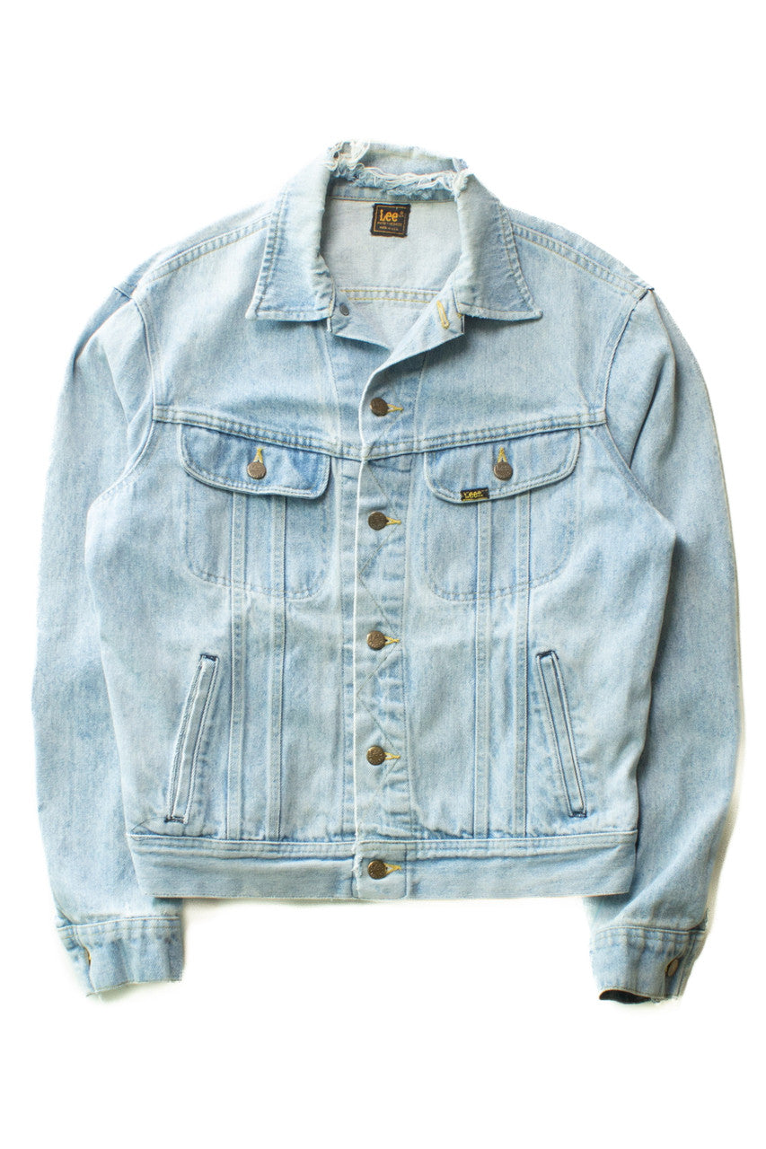 Vintage Lee Painted Cruella de Vil Denim Jacket