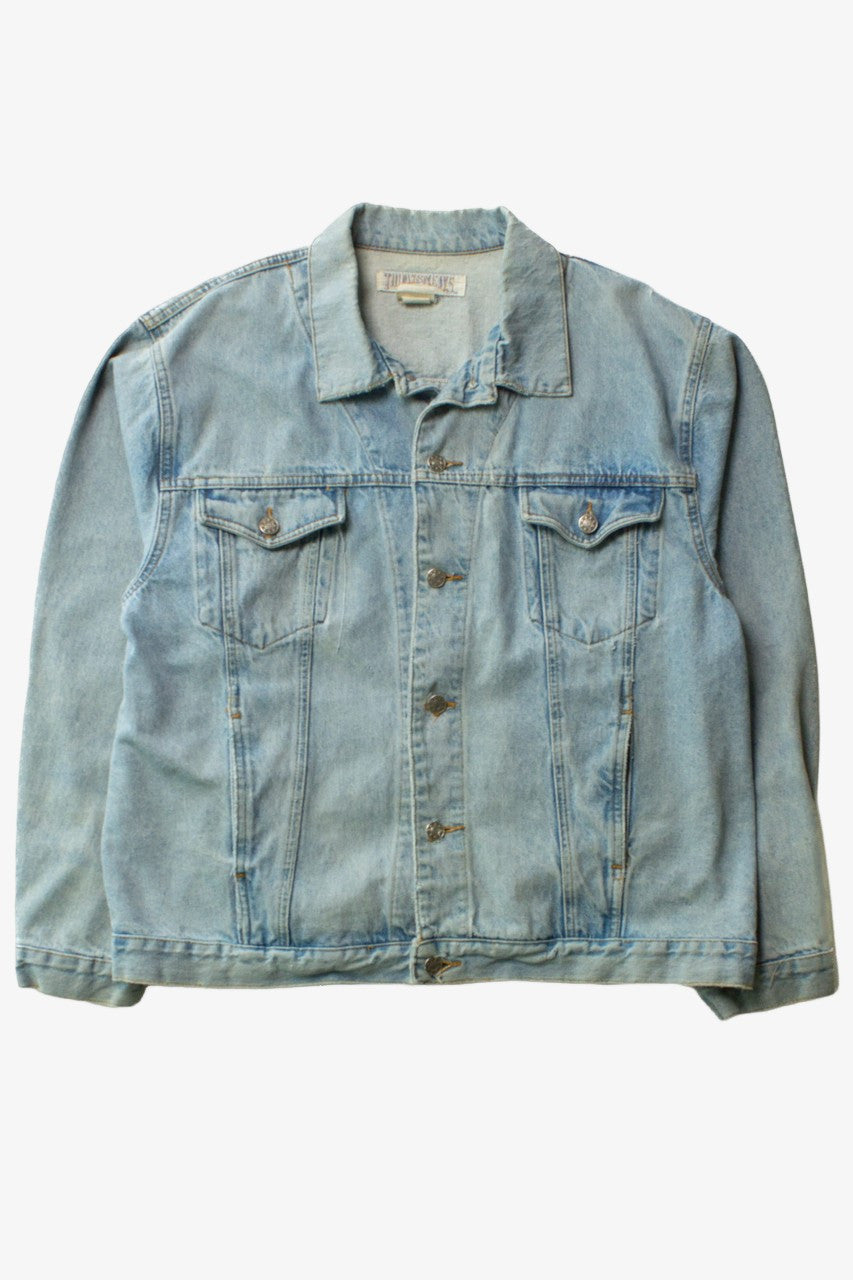 90s todays newsr denim jacket noroll Vintage 90s Wrangler