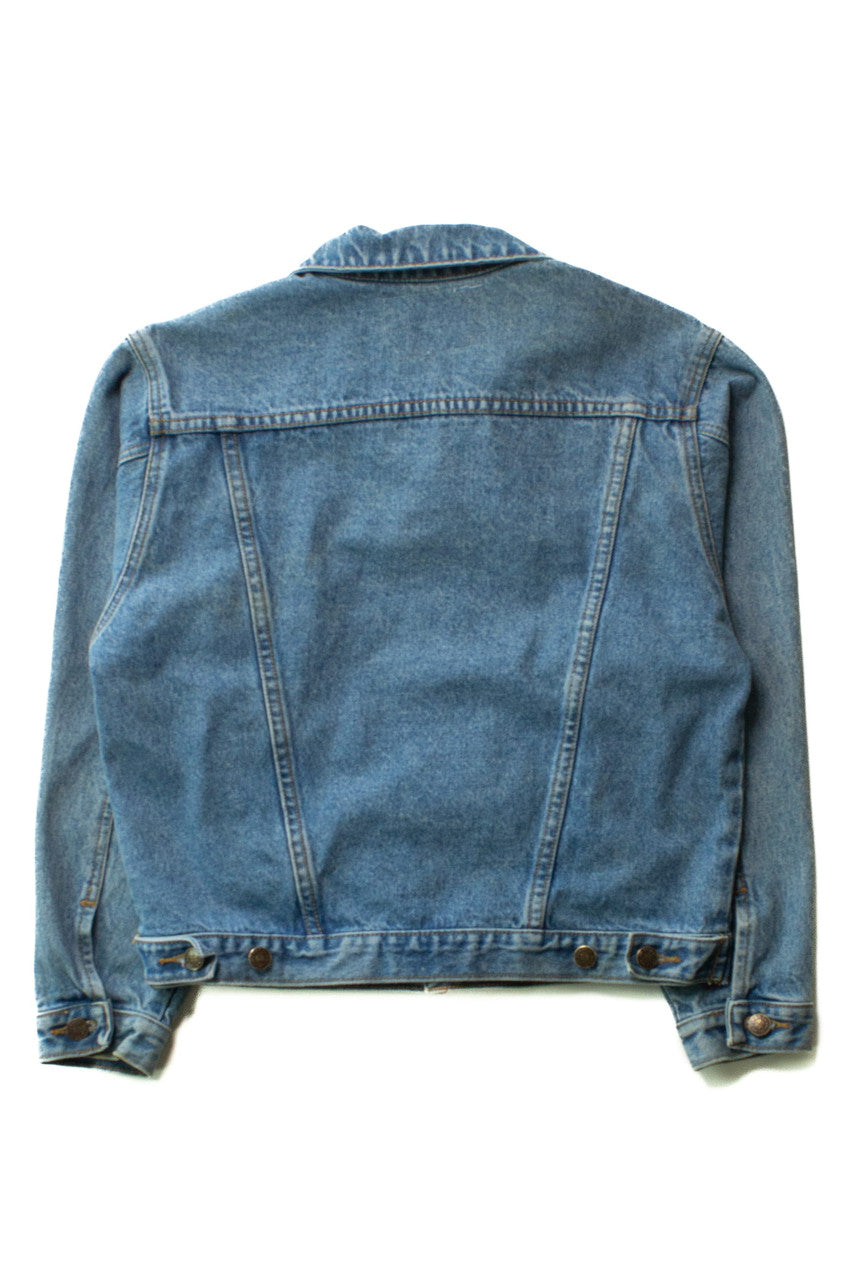 Vintage Hero Club Denim Jacket (1980s)