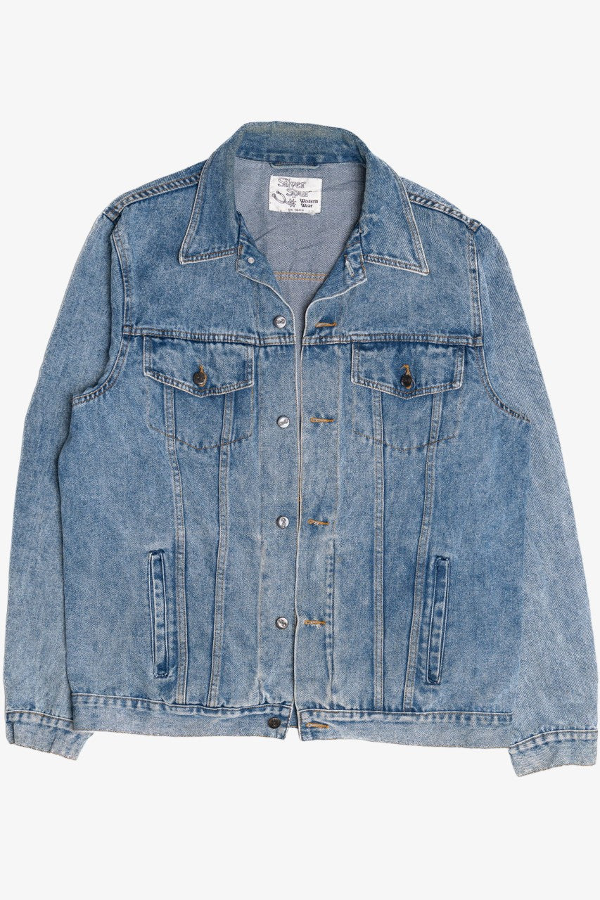Vintage Silver Spur Western Wear Denim Jacket 1562