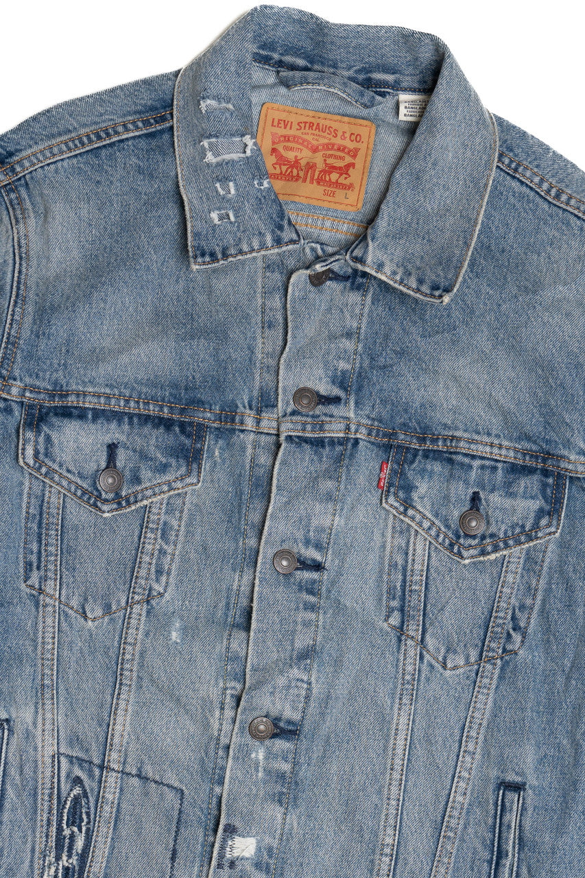 Distressed Levi's Denim Jacket 1576