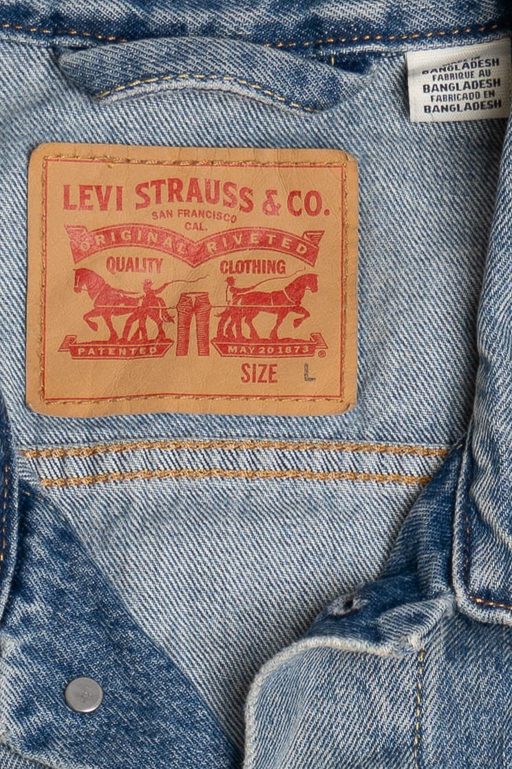 Distressed Levi's Denim Jacket 1576