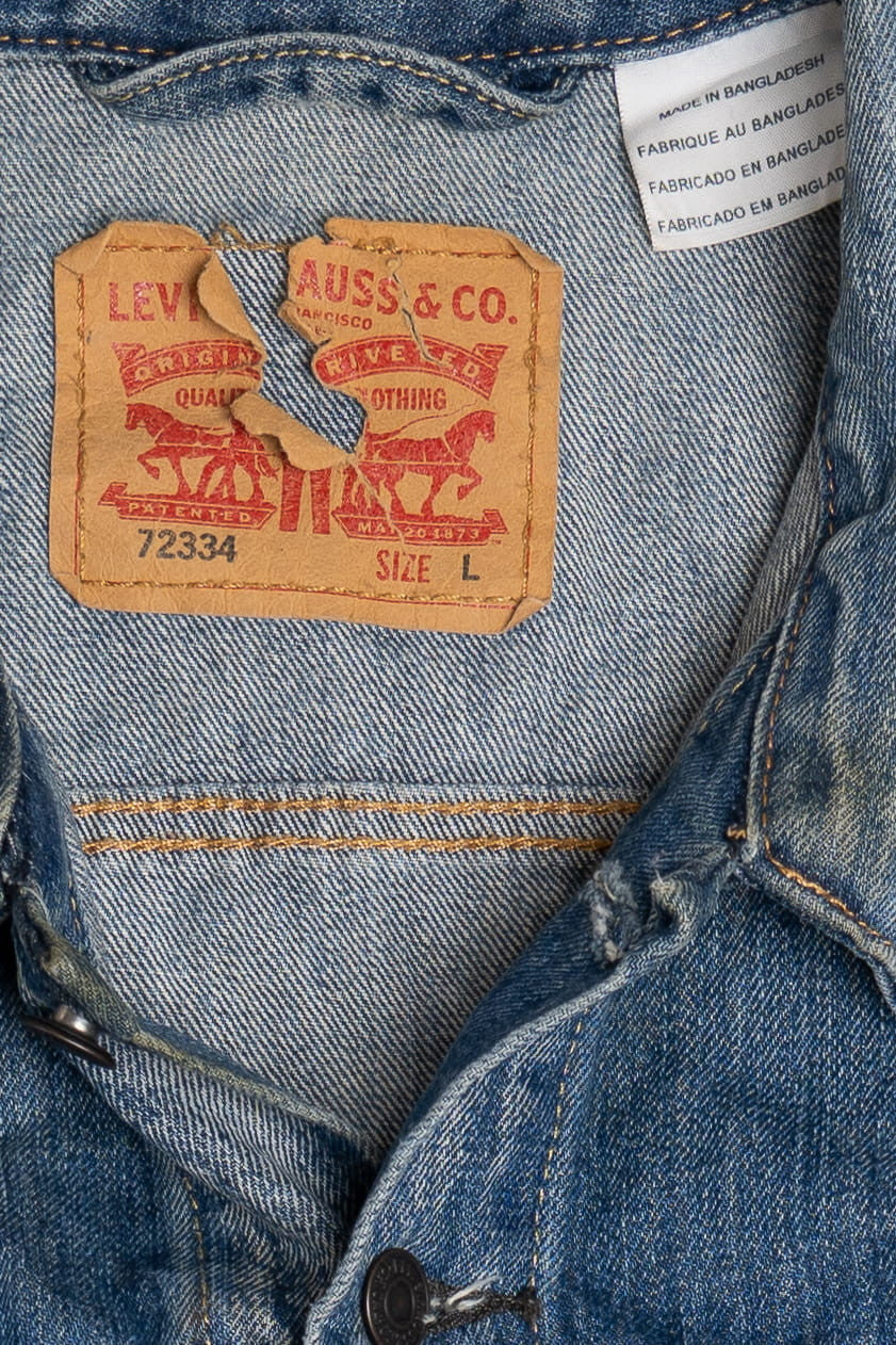 Distressed Levi's Denim Jacket 1578