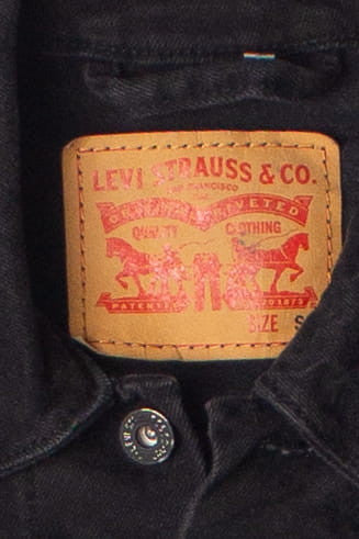 Black Levi's Denim Jacket