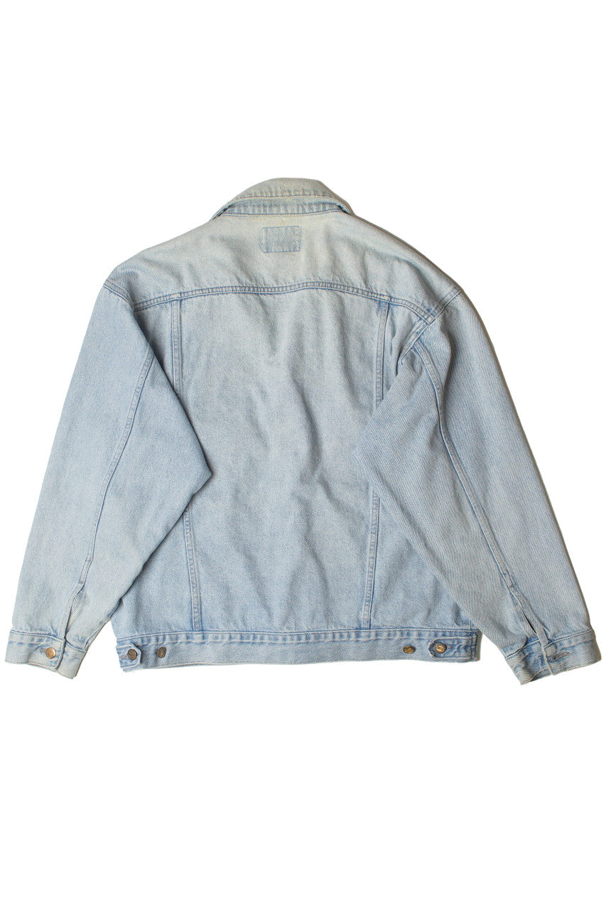 Vintage Light Wash Pepsi Denim Jacket (1990s)