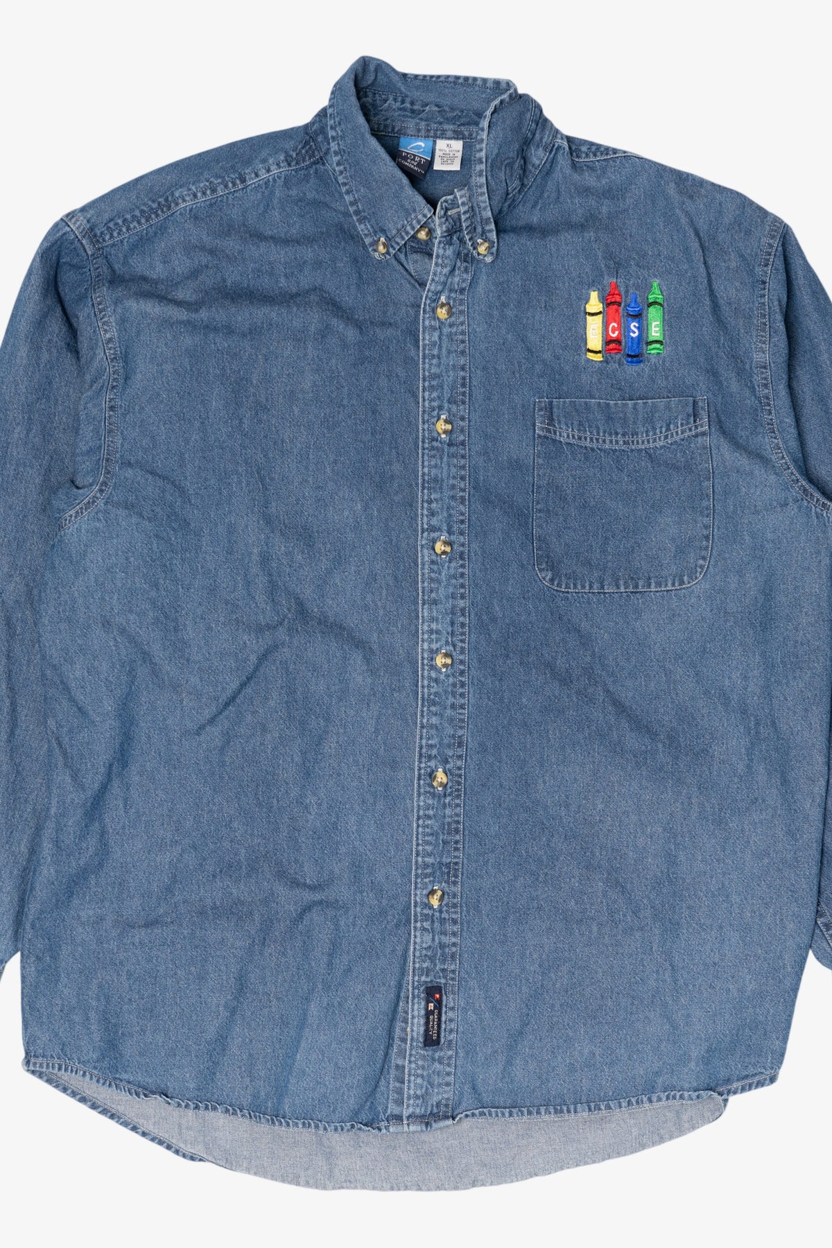 Port & Company ECSE Denim Jacket (2000s)