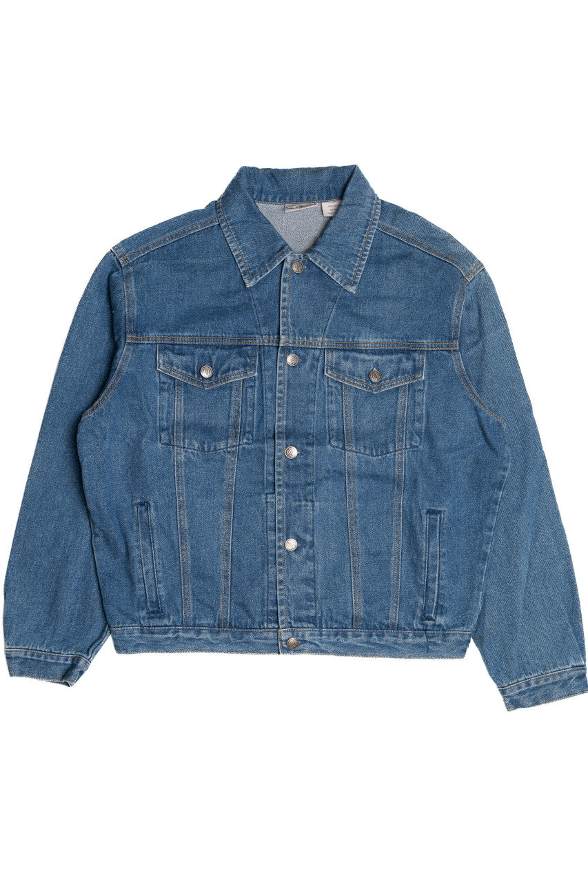 Upcycled Harley Davidson Dragon Back Patch Denim Jacket