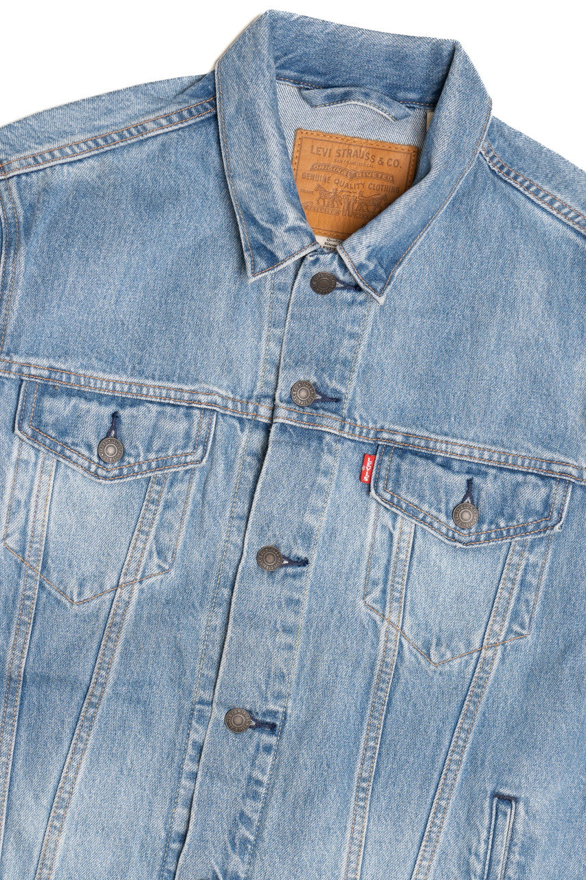 "Levi Strauss & Co." Embroidered Levi's Premium Denim Jacket