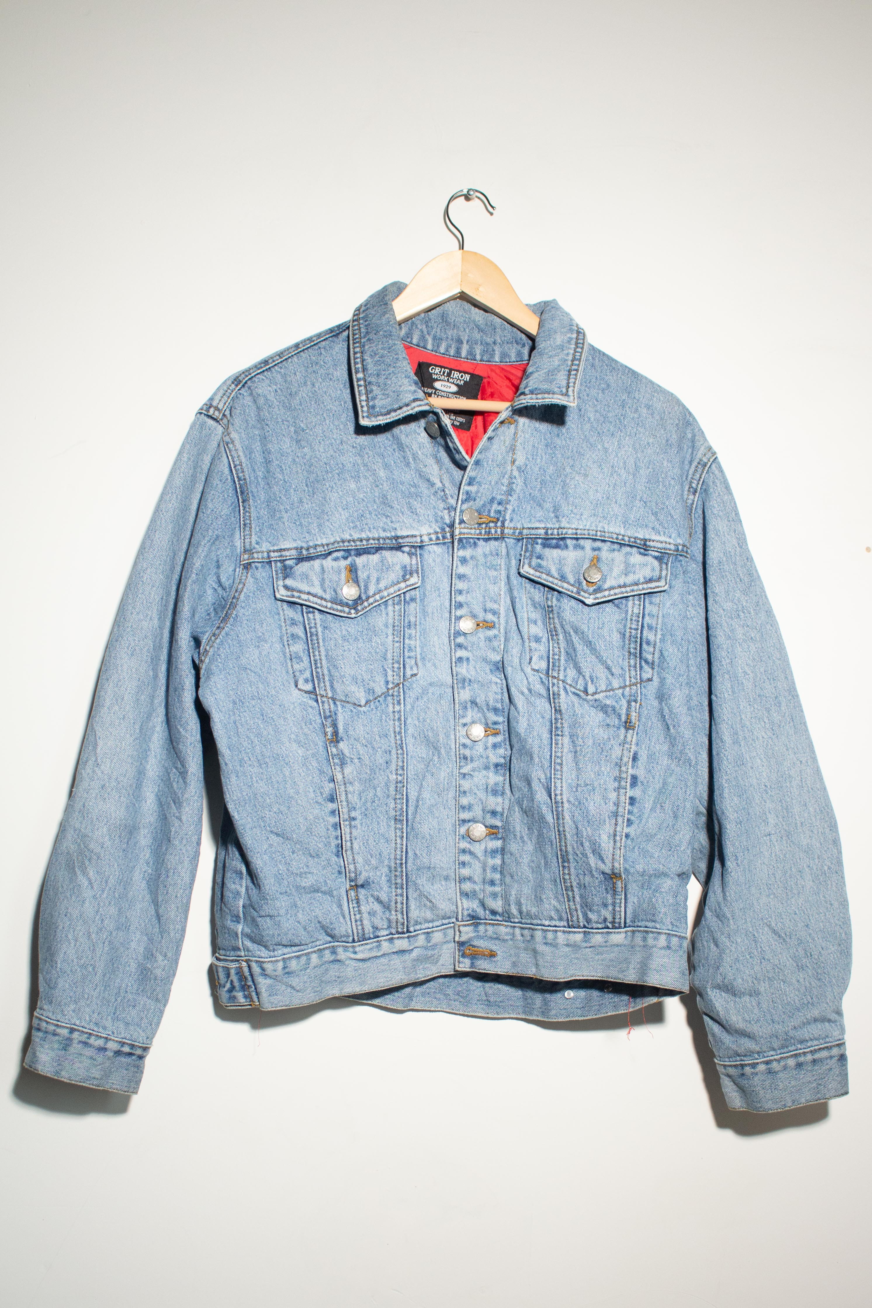 Vintage Grit Iron Denim Jacket (1990s)
