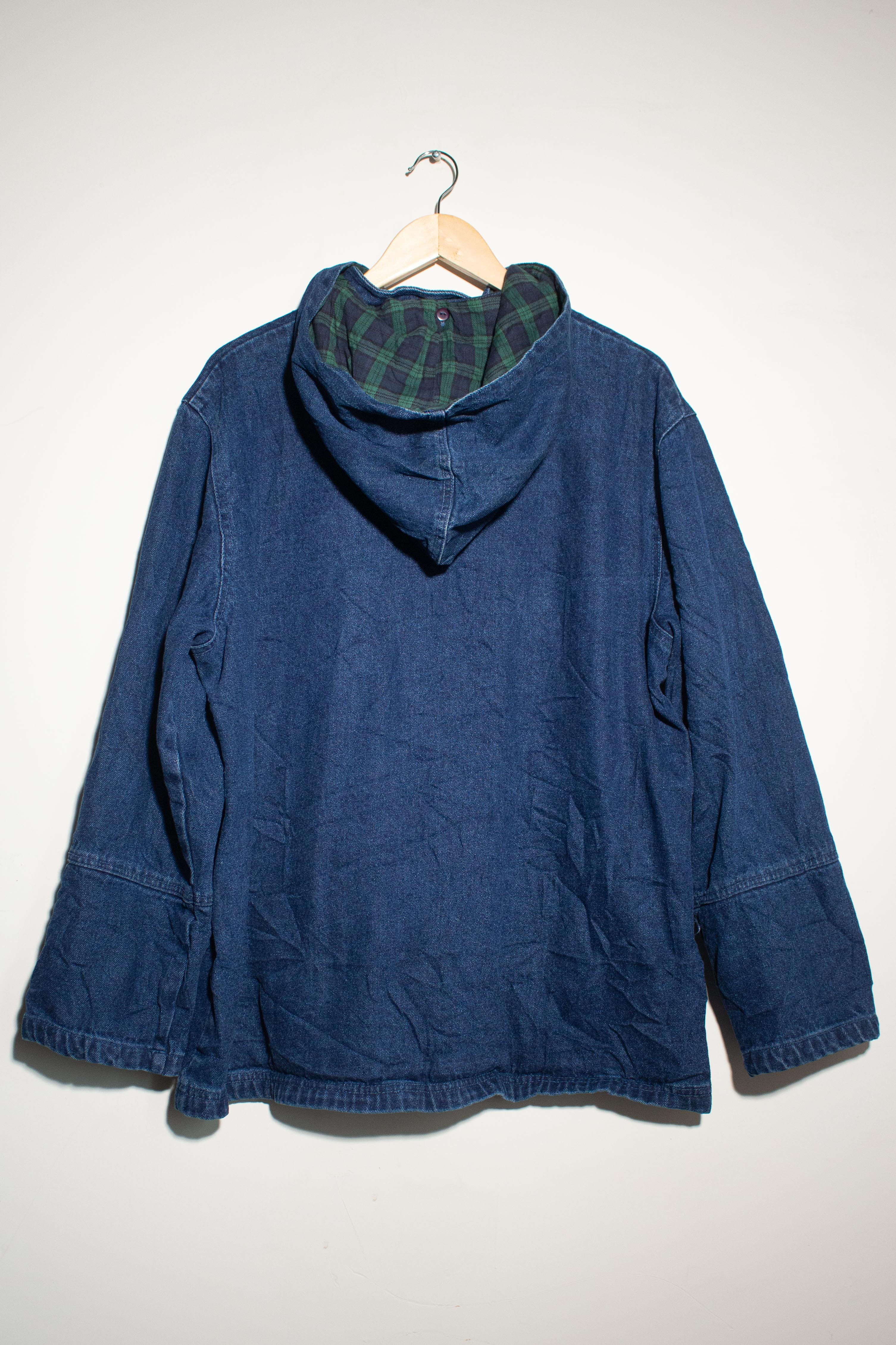 Vintage NorthStyle Hooded Denim Jacket (2000s)