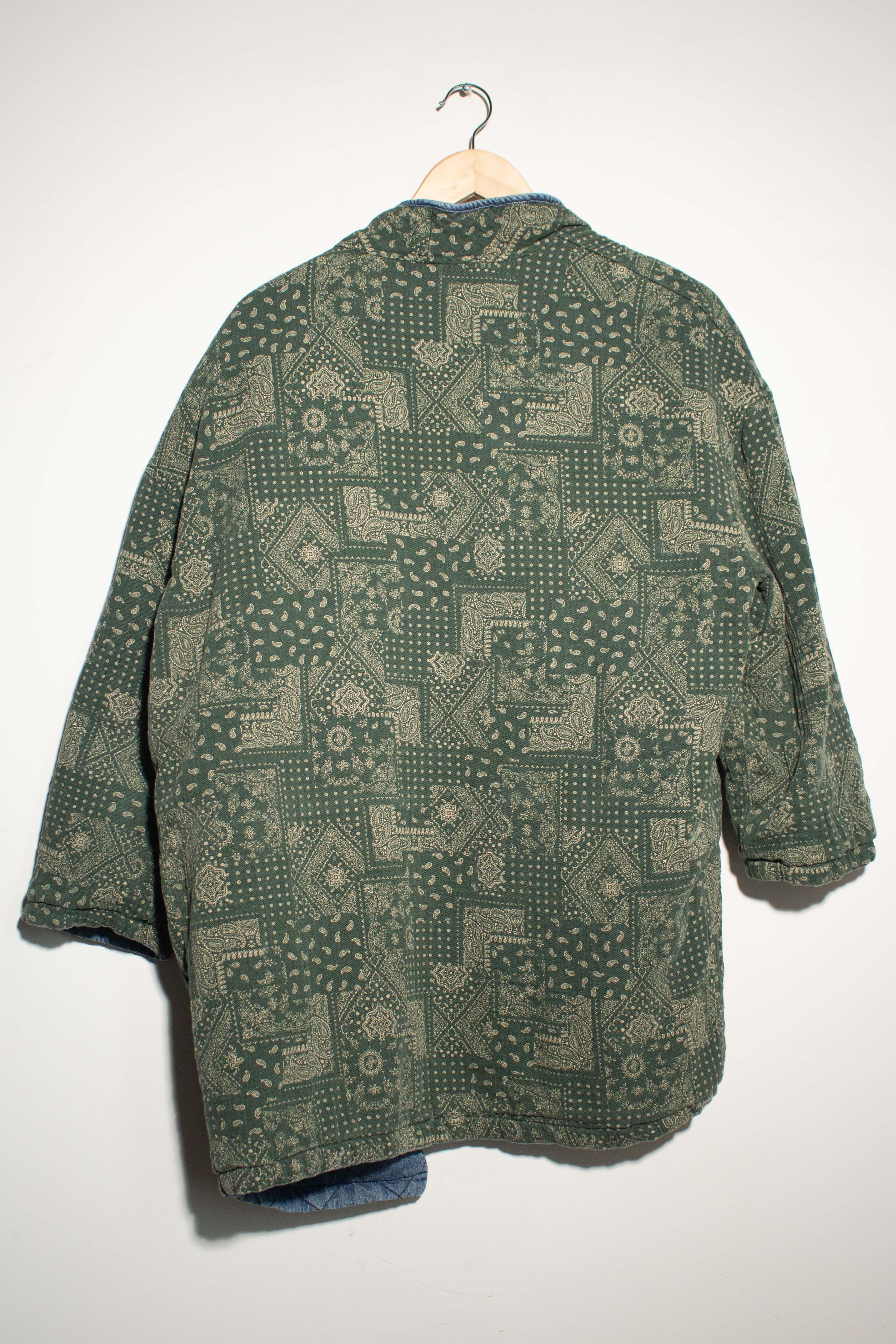 Current Air Reversible Denim Throw Jacket (2010s)