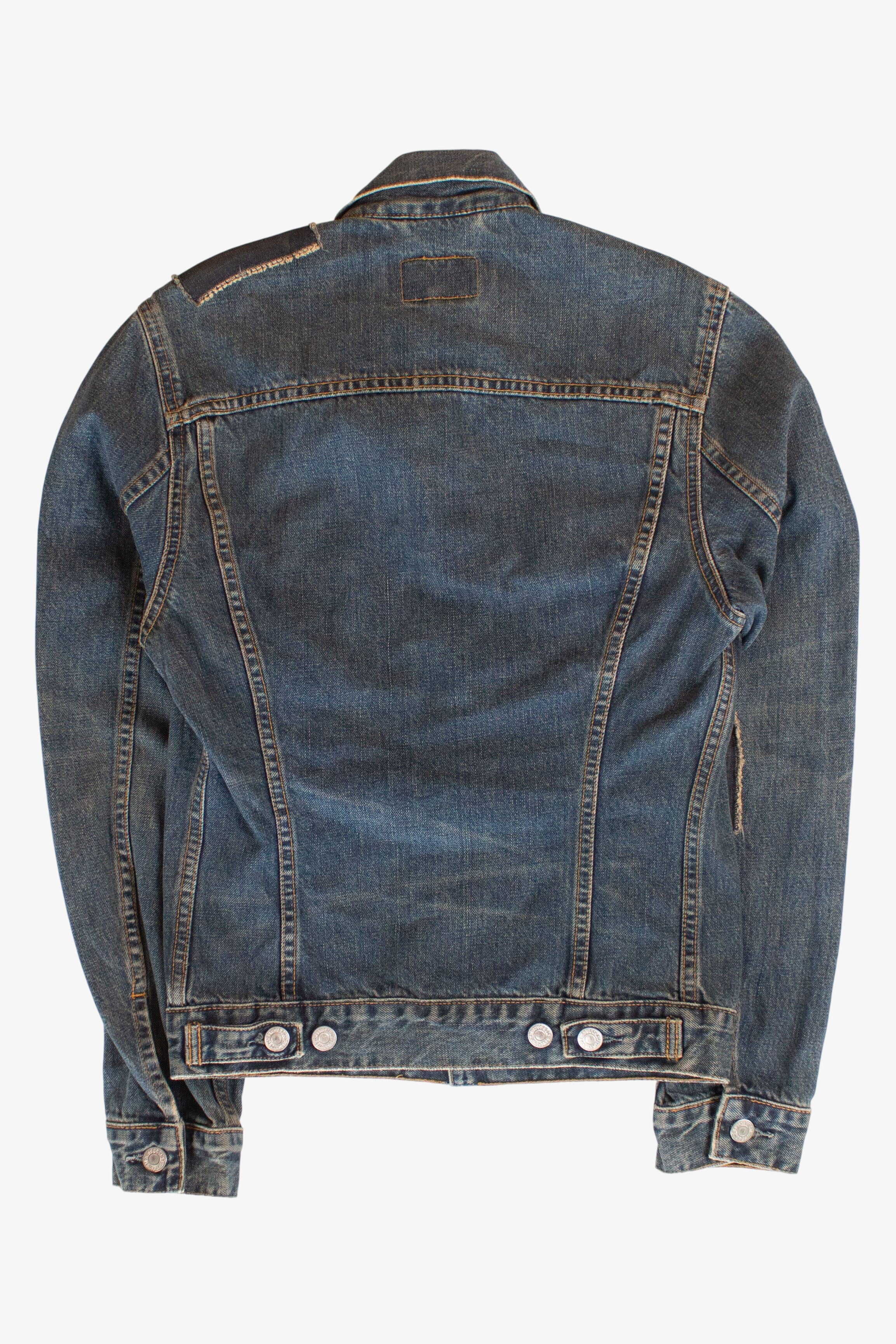 Levi's Distressed Patch Denim Jacket (2000s)