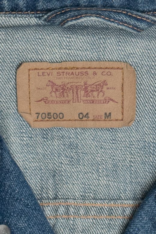 Vintage Levi's European Cut Denim Jacket (1990s)